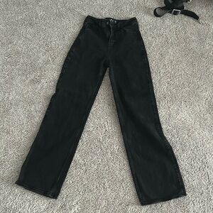 Hollister High Rise Black Jeans